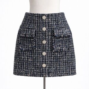Textured Mini Skirt